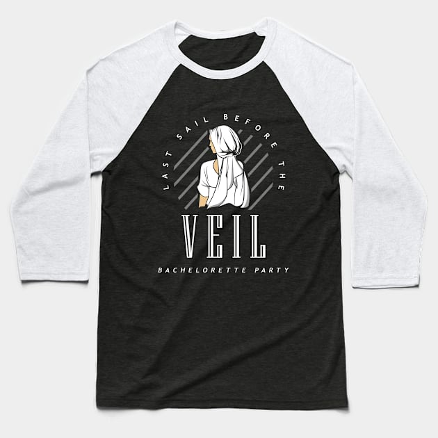 Last sail before the veil Baseball T-Shirt by Markus Schnabel